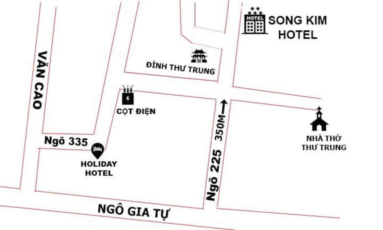 Song Kim Hotel Hajfong Zewnętrze zdjęcie